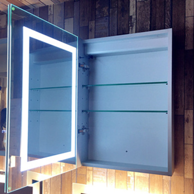 Bathroom LED mirror cabinet