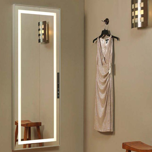 Full length mirror with led lights
