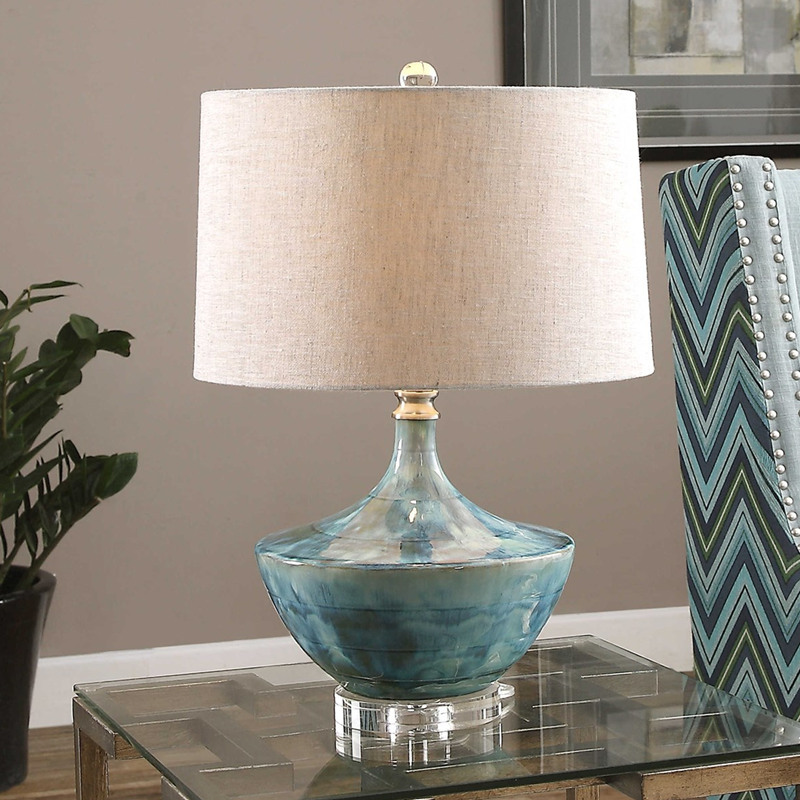 Lampe de table en cramique de luxe
