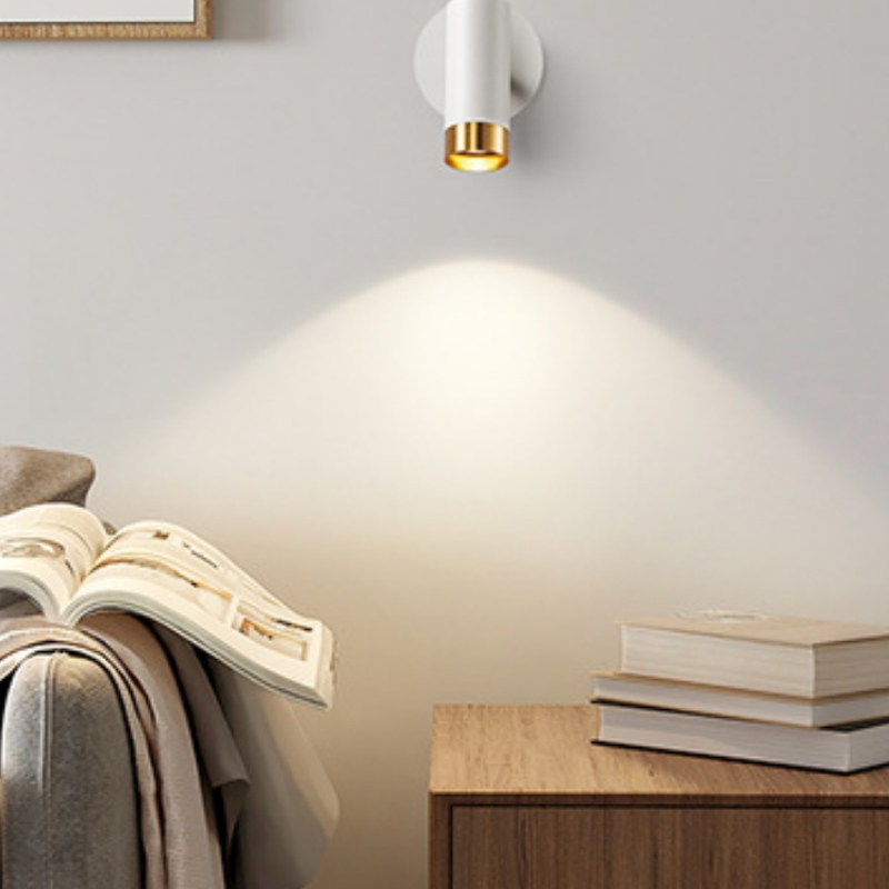 Wall mount adjustable reading light